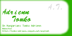 adrienn tomko business card